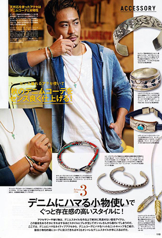 『BITTER』12月号／P.118 - Aaron John for MIC★MOTO & Henry Caraditto for MIC★MOTO & ROCKS by GHOST