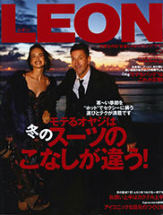 『leon』2月号(2018年12月25日発売)